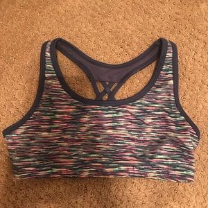 Colorful little girls sports bra❤️